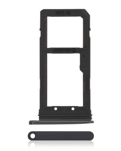 Single Sim Card Tray For Samsung Galaxy S7 (Black Onyx)