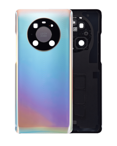 Cache arrière verre avec lentille de caméra pour Huawei Mate 40 Pro (Mystic Silver) – Image 7