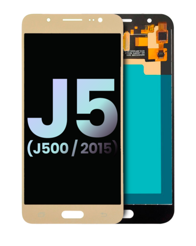 LCD Assembly Without Frame For Samsung Galaxy J5 (J500 / 2015) (Service Pack) (Gold)