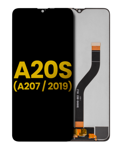 LCD Assembly Without Frame For Samsung Galaxy A20S (A207 / 2019) (Refurbished) (All Colors)