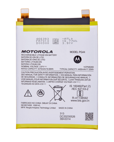 Replacement Battery For Motorola Moto Edge (XT2305 / 2023) (PG44) (Genuine OEM)