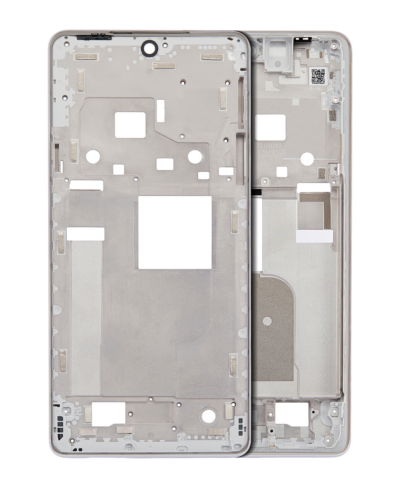 Mid-Frame Housing For Motorola Moto Edge Plus / Edge 30 Pro (XT2201-1/4) / Edge X30 5G (XT2201 -2/6 /2022) (White)