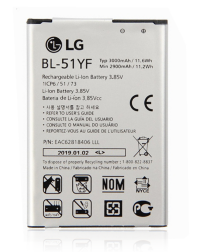 Replacement Battery For LG G4 / G Stylo (BL-51YF) (Genuine OEM)