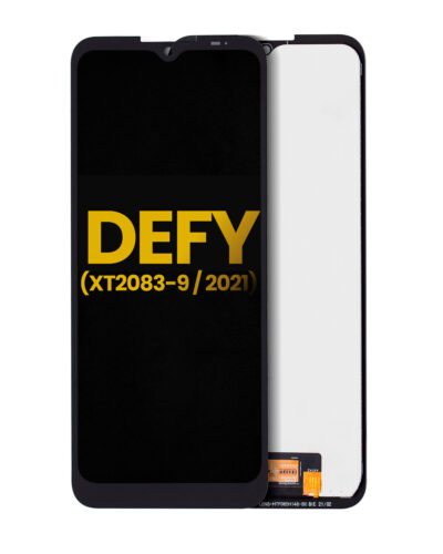 Écran LCD complet sans cadre pour Motorola Defy (XT2083-9 / 2021) (reconditionné) (toutes couleurs)