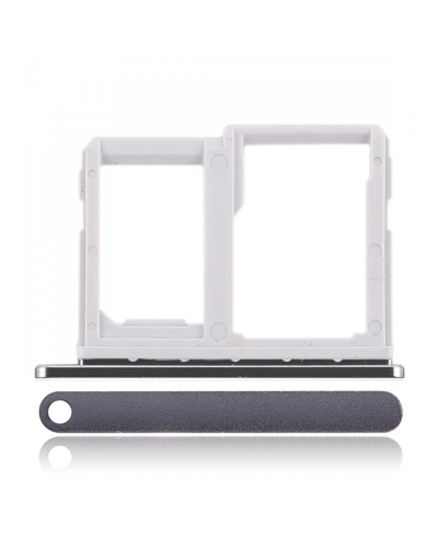 Sim Card + SD Card Tray For LG Q6 (M700) (Black)