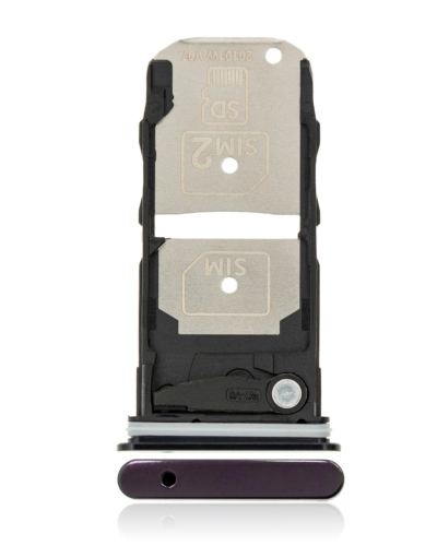 Dual Sim Card Tray For Motorola Edge 5G (XT2063 / 2020) (Midnight Magenta)