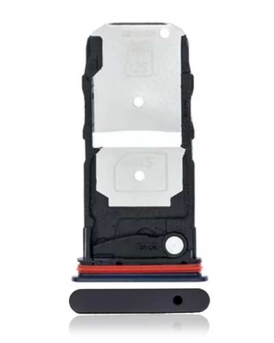 Dual Sim Card Tray For Motorola Edge 5G (XT2063-3 / 2020) (Thunder Gray)