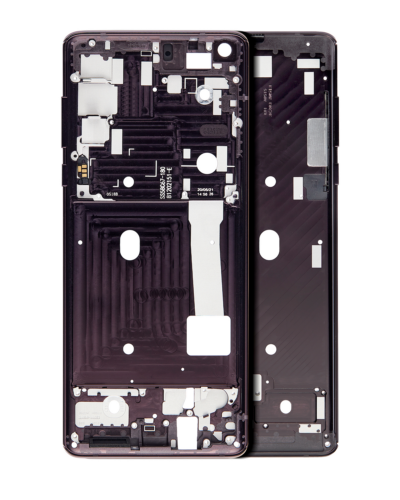 Boîtier intermédiaire pour Motorola Edge 5G (XT2063 / 2020) (Magenta nuit)