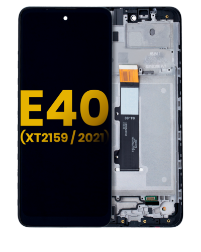 Écran LCD complet avec cadre pour Motorola Moto E40 (XT2159 / 2021) (reconditionné) (toutes couleurs) – Image 10