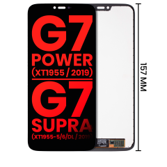 LCD Assembly Without Frame For Motorola Moto G7 Power (XT1955 / 2019) / G7 Supra (XT1955-5/6/DL / 2019) (US Version) (157MM) (Aftermarket Plus) (All Colors)
