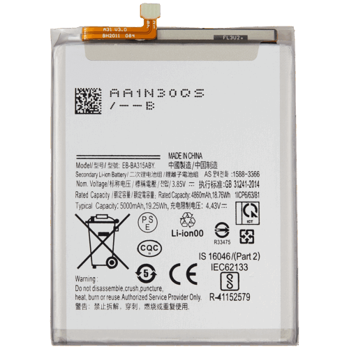 De remplacement batterie pour Samsung Galaxy A31 (A315 / 2020) / A32 (A325 / 2021) / A22 4G (A225 / 2021) (EB-BA315ABY) – Image 3