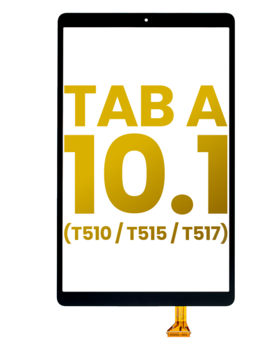 Vitre tactile (digitizer) pour Samsung Galaxy Tab A 10.1" (T510 / T515 / T517) (2019) (noir)