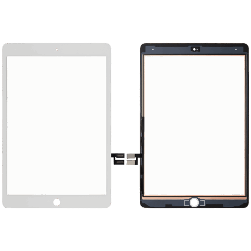 Vitre tactile (digitizer) pour iPad 7 (2019) / iPad 8 (2020) / iPad 9 (2021) (compatible qualité supérieure) (blanc) – Image 2