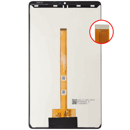 Écran LCD sans cadre pour Samsung Galaxy Tab A9 (X110) (2023) (WiFi uniquement) (Remis à neuf) (Noir) – Image 4