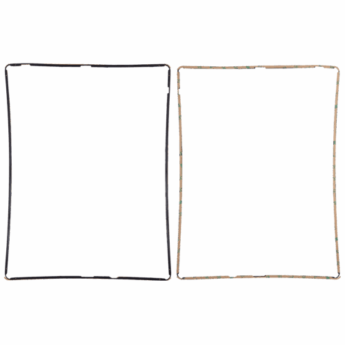 Cadre avec adhésif pour iPad 3 / iPad 4 (noir) – Image 2