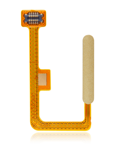 Lecteur d'empreintes digitales avec câble flexible pour Xiaomi Mi 11 Lite 5G (Jaune citron)