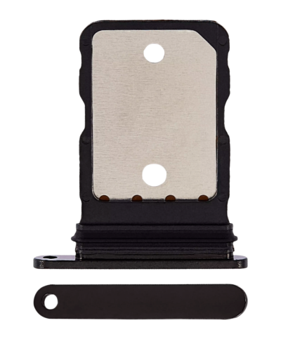 Single Sim Card Tray For Google Pixel 6A (Charcoal) – Image 6