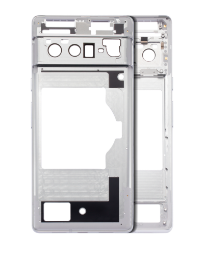 Mid-Frame Housing For Google Pixel 6 Pro (Cloudy White)