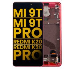 OLED Assembly With Frame For Xiaomi Mi 9T / 9T Pro / K20 / K20 Pro (Refurbished) (Flame Red)