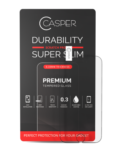 Casper Tempered Glass For iPhone 5 / 5S / 5C / SE (2016) (Retail Pack) (Clear) – Image 2