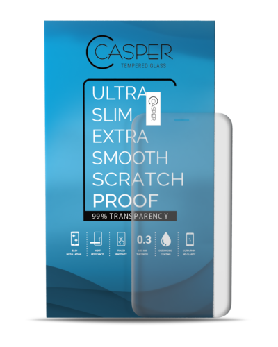 Verre trempé Casper pour iPhone 13 Mini (lot de 10) (mat) – Image 4