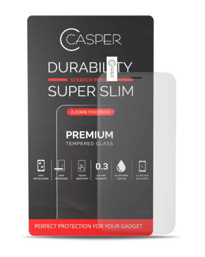 Casper Tempered Glass For iPhone 12 Mini (Retail Pack) (Matte)