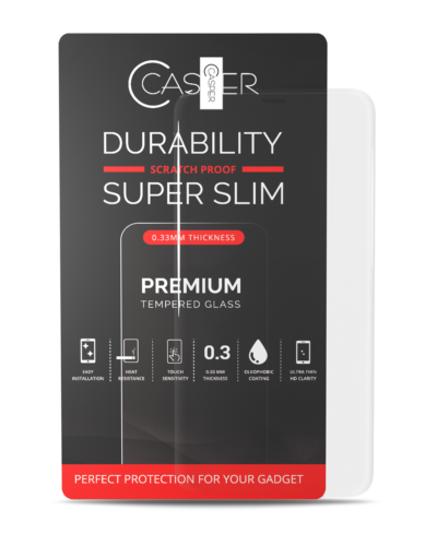 Casper Tempered Glass For iPhone 12 Pro Max (Retail Pack) (Clear)