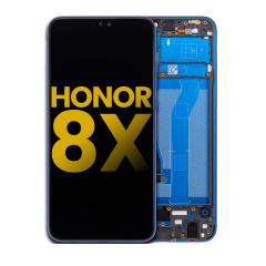 LCD Assembly With Frame For Huawei Honor 8X (Refurbished) (Blue)