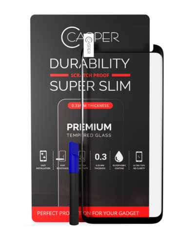 Verre trempé UV Casper avec colle pour Samsung Galaxy Note 8 (compatible avec les coques) (emballage de vente au détail) – Image 5