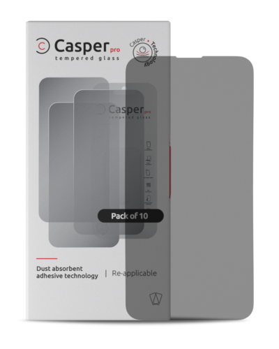 Casper Pro Tempered Glass For iPhone 13 Pro Max / 14 Plus (10 Pack) (Privacy)