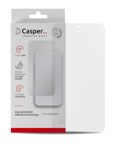 Casper Pro verre trempé pour iPhone X / XS / 11 Pro (Retail Pack) (Matte)