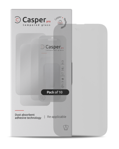 Casper Pro Tempered Glass For iPhone 14 Pro Max (10 Pack) (Matte) – Image 4