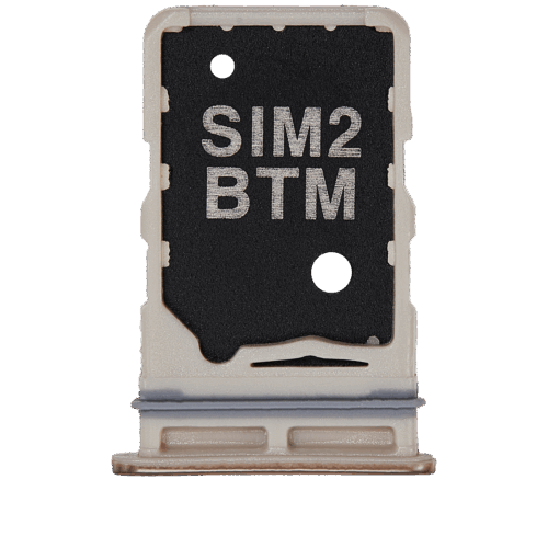 Dual Sim Card Tray For Samsung Galaxy A80 (A805 / 2019) (Angel Gold) – Image 3