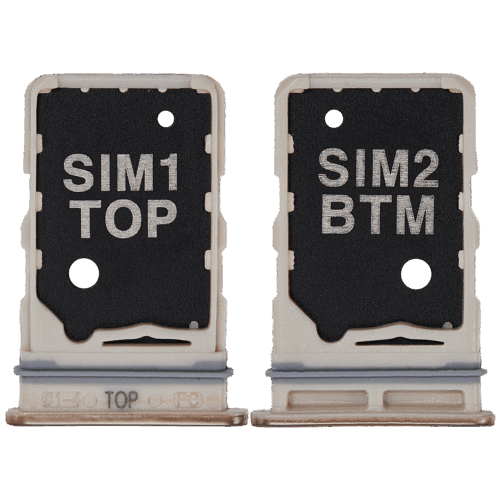 Dual Sim Card Tray For Samsung Galaxy A80 (A805 / 2019) (Angel Gold) – Image 2