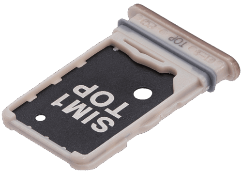 Dual Sim Card Tray For Samsung Galaxy A80 (A805 / 2019) (Angel Gold) – Image 4
