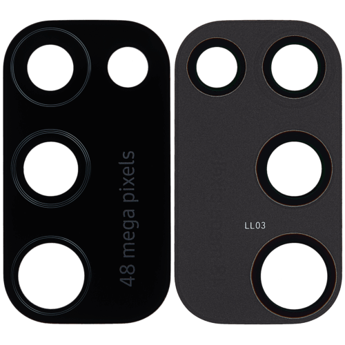 Back Camera Lens (Glass Only) With Adhesive For Samsung Galaxy A41 (A415 / 2020) – Image 2