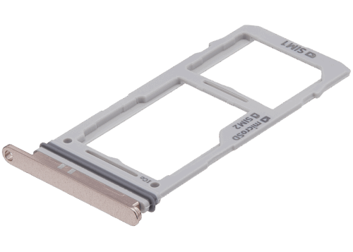 Tiroir double carte SIM pour Samsung Galaxy S10 / S10 Plus / S10E (Or rose) – Image 4