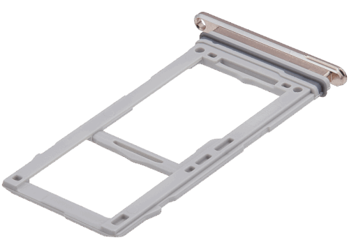 Tiroir double carte SIM pour Samsung Galaxy S10 / S10 Plus / S10E (Or rose) – Image 5