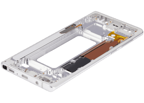 Boîtier intermédiaire pour Samsung Galaxy Note 9 (Blanc alpin) – Image 6