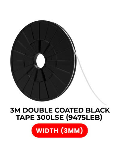 Double-Sided High Strength Polyester ruban adhésif 300LSE (3MM x 25M) (3M Model # 9475LEB)