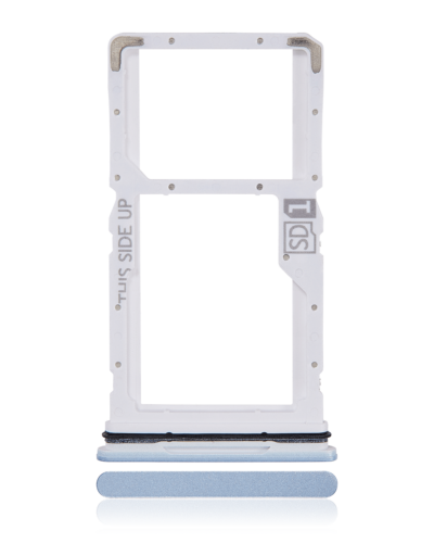 Single Sim Card Tray For Motorola Moto G84 (XT2347 / 2023) (Marshmallow Blue)