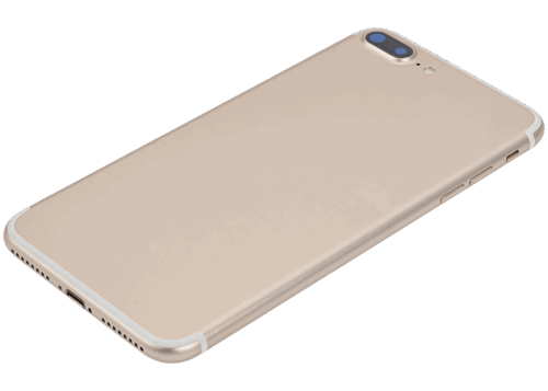 Coque arrière avec petits composants préinstallés pour iPhone 7 Plus (Pièce d'origine d'occasion: Grade A) (Or) – Image 5