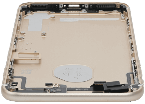 Coque arrière avec petits composants préinstallés pour iPhone 7 Plus (Pièce d'origine d'occasion: Grade A) (Or) – Image 8