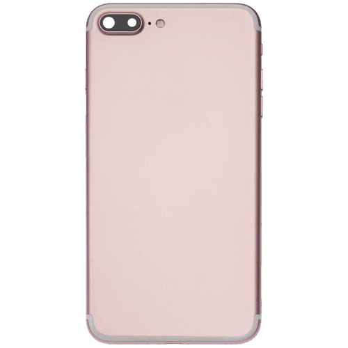 Coque arrière avec petits composants préinstallés pour iPhone 7 Plus (Pièce d'origine d'occasion: Grade A) (Or rose) – Image 4