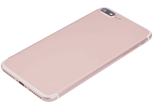 Coque arrière avec petits composants préinstallés pour iPhone 7 Plus (Pièce d'origine d'occasion: Grade A) (Or rose) – Image 5