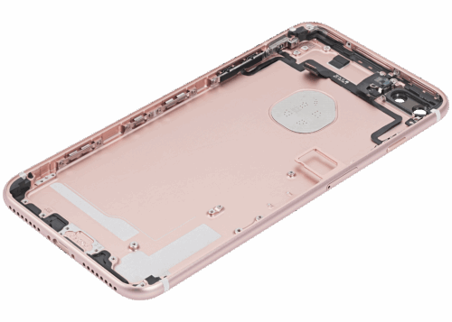 Coque arrière avec petits composants préinstallés pour iPhone 7 Plus (Pièce d'origine d'occasion: Grade A) (Or rose) – Image 6
