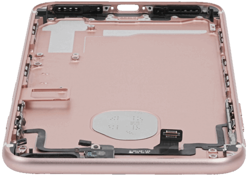 Coque arrière avec petits composants préinstallés pour iPhone 7 Plus (Pièce d'origine d'occasion: Grade A) (Or rose) – Image 7
