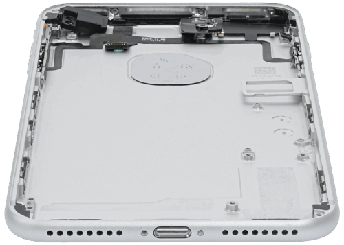 Back châssis W/ Small Components pré-installé pour iPhone 7 Plus (Used OEM Pull: Grade A) (argent) – Image 7
