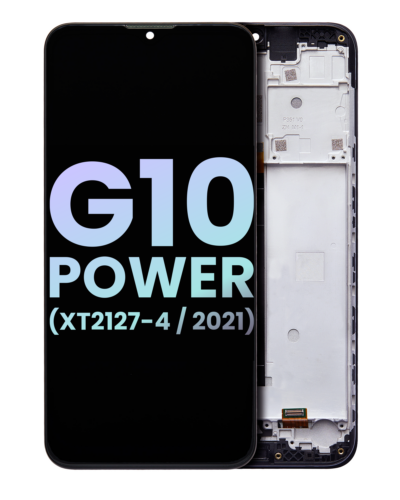 Écran LCD complet avec cadre pour Motorola Moto G10 Power (XT2127-4 / 2021) (Genuine OEM) (All Color) – Image 11