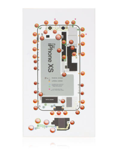 Tapis de positionnement iScrews pour iPhone XS (dottorpod) – Image 2
